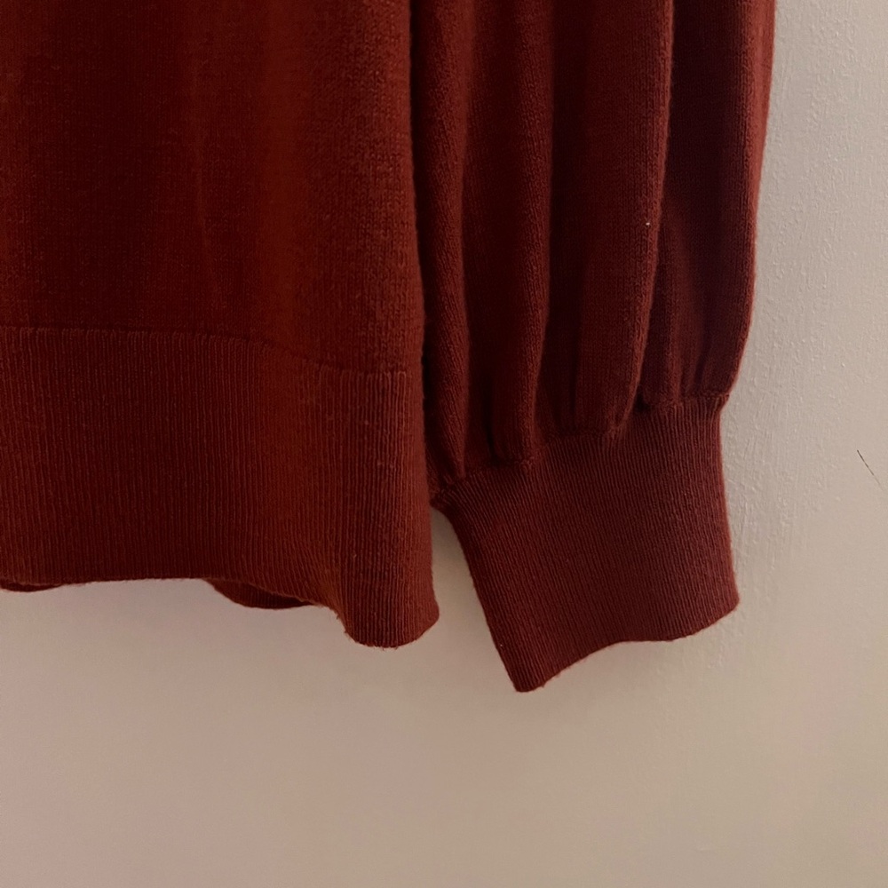 Rust Red Sweater - Picture 4 of 4